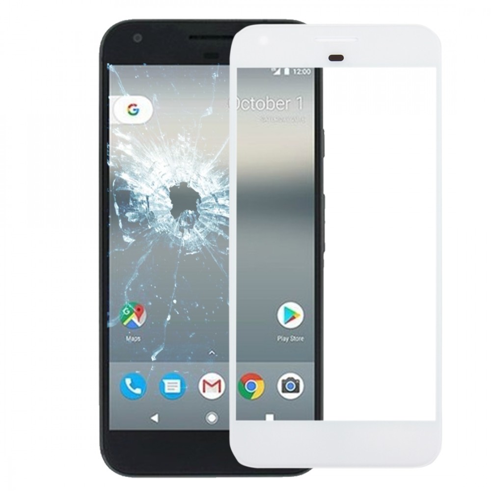 Front Screen Outer Glass Lens for Google Pixel (White)  Google Pixel